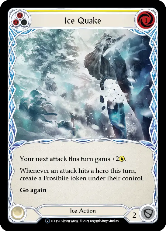 Card: Ice Quake (yel)
