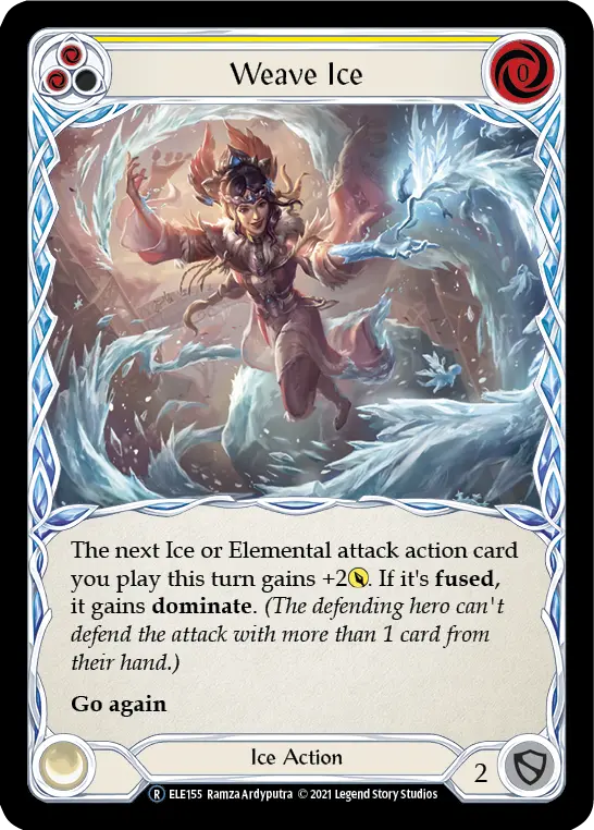 Card: Weave Ice (yel)