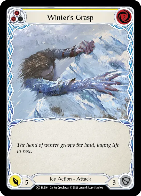 Card: Winter's Grasp (yel)