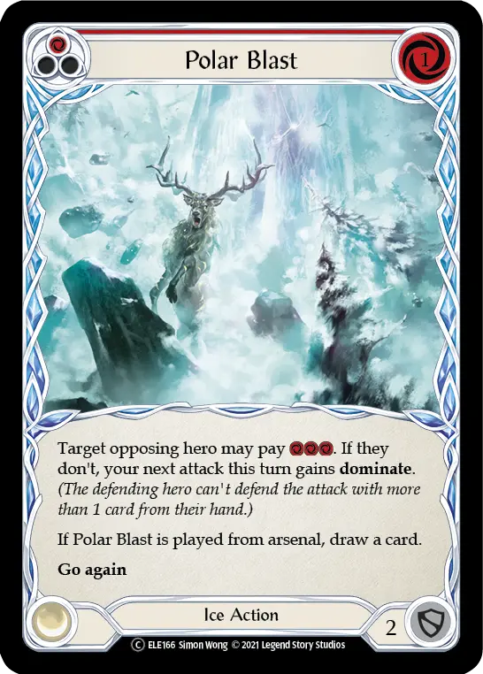 Card: Polar Blast (red)