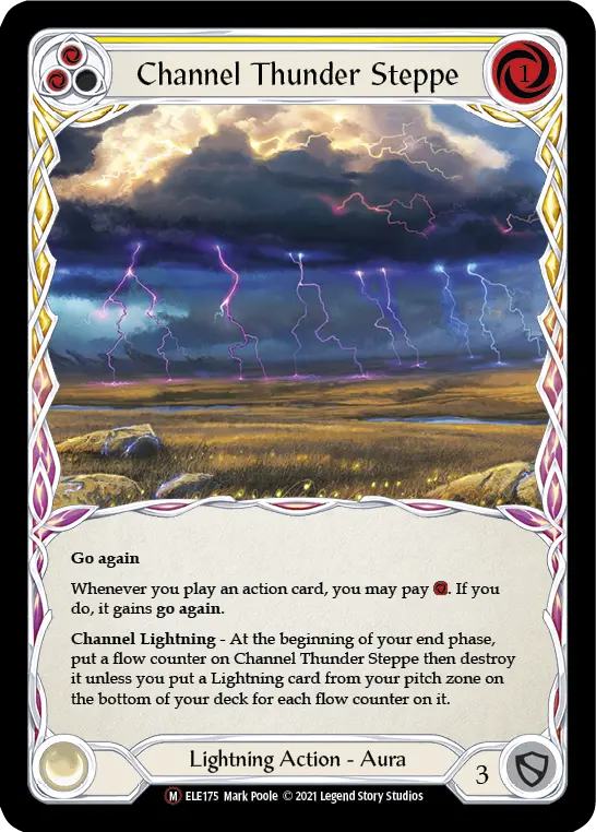 Card: Channel Thunder Steppe (yel)