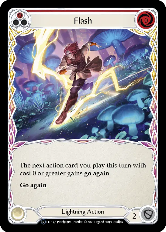 Card: Flash (red)