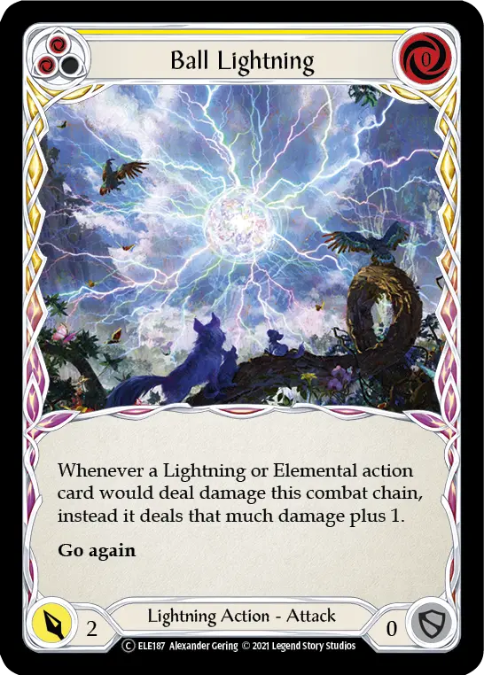 Card: Ball Lightning (yel)