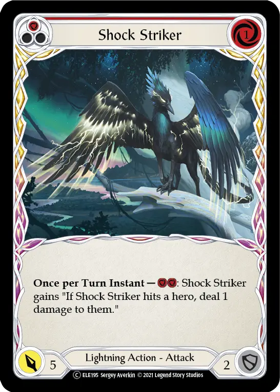 Card: Shock Striker (red)