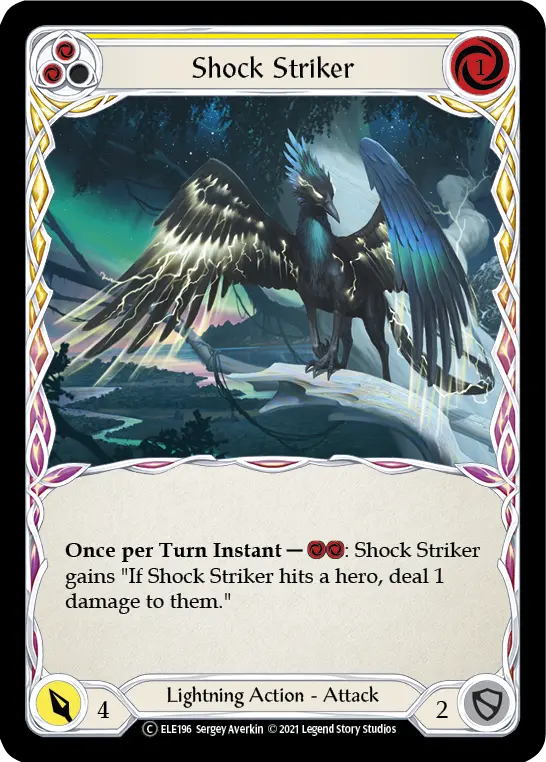 Card: Shock Striker (yel)