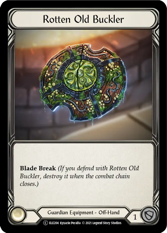Card: Rotten Old Buckler
