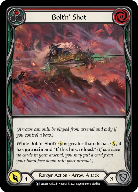 Card: Bolt'n' Shot (red)