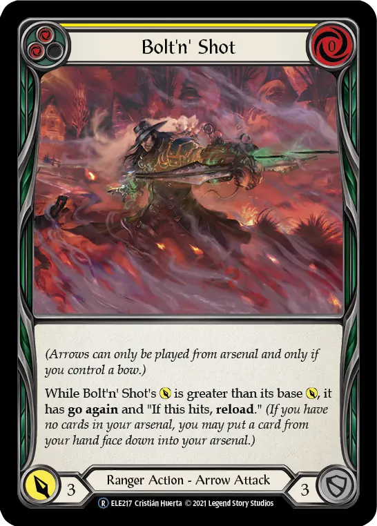 Card: Bolt'n' Shot (yel)