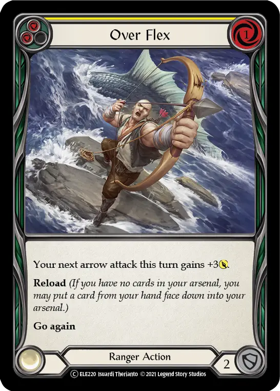 Card: Over Flex (yel)