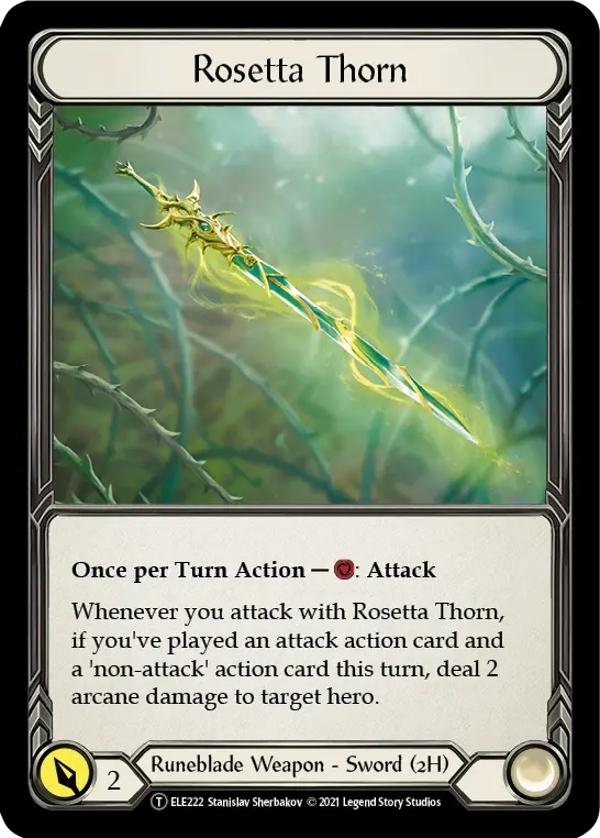 Card: Rosetta Thorn