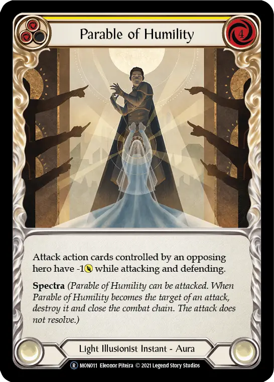 Card: Parable of Humility (yel)