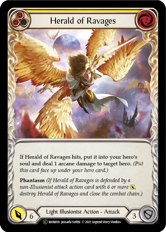 Card: Herald of Ravages (yel)