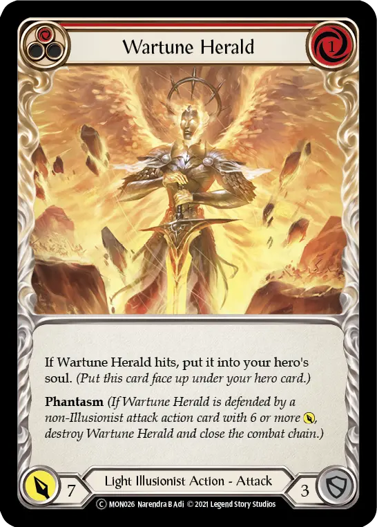 Card: Wartune Herald (red)