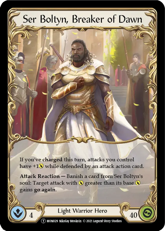 Card: Ser Boltyn, Breaker of Dawn