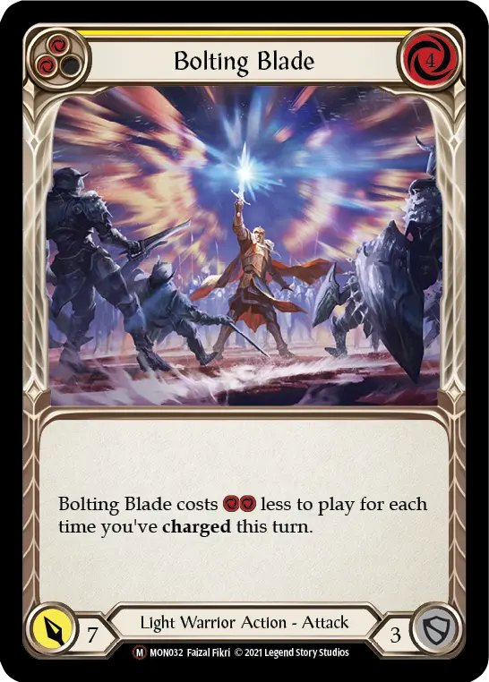 Card: Bolting Blade (yel)