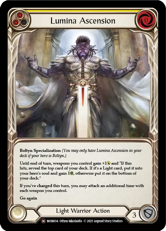 Card: Lumina Ascension (yel)