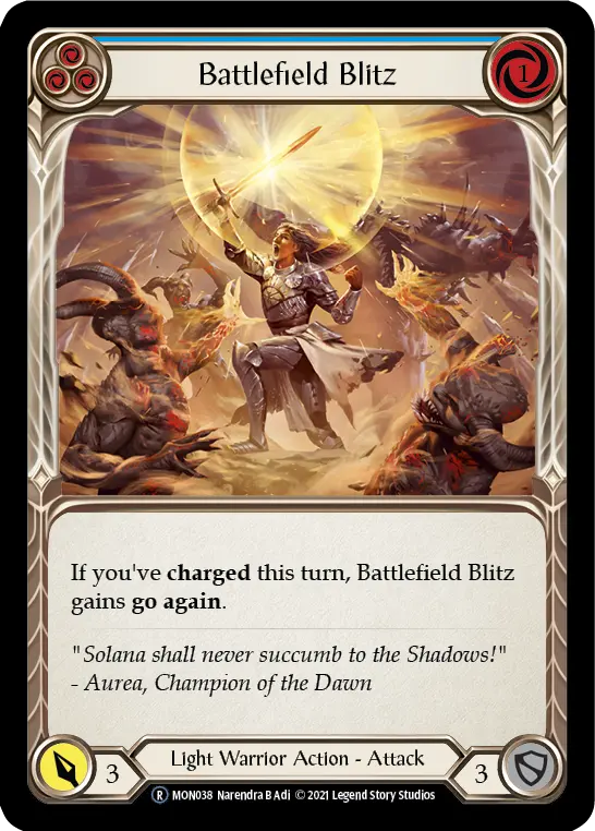 Card: Battlefield Blitz (blu)