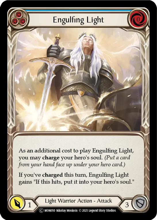 Card: Engulfing Light (blu)