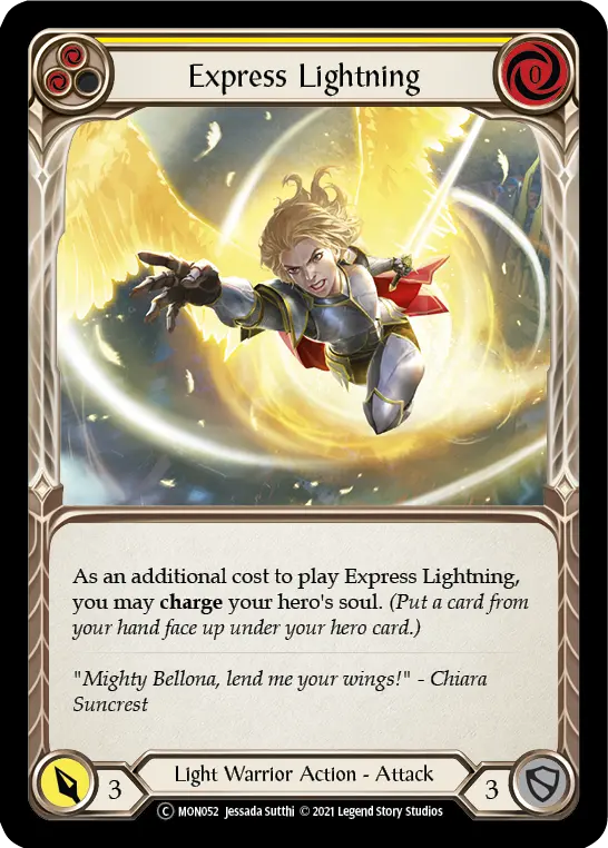 Card: Express Lightning (yel)