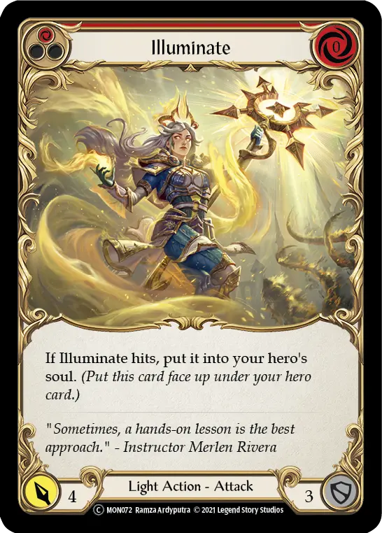 Card: Illuminate (red)