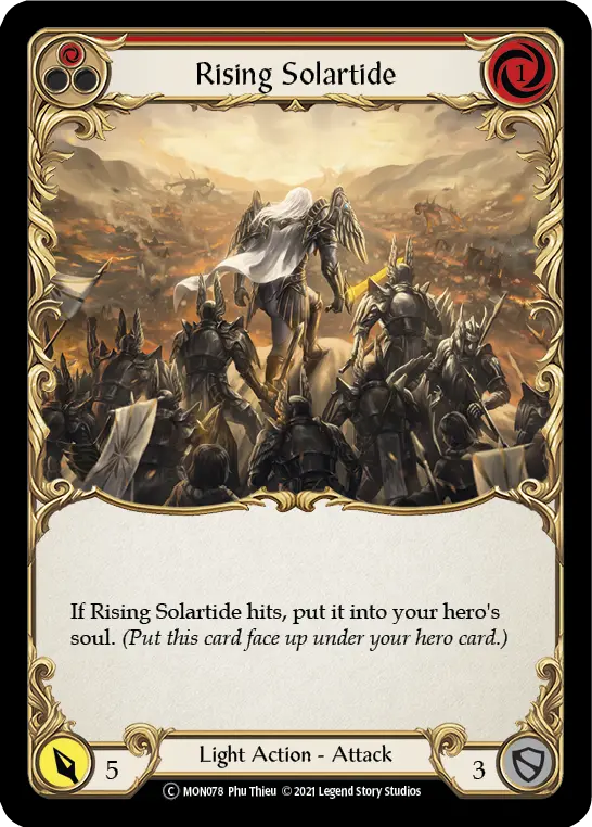 Card: Rising Solartide (red)