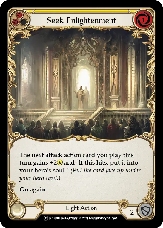 Card: Seek Enlightenment (yel)