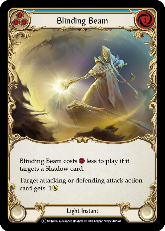 Card: Blinding Beam (blu)