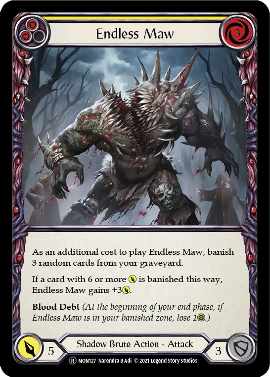 Card: Endless Maw (yel)