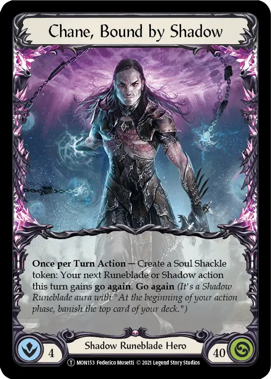 Card: Chane, Bound by Shadow