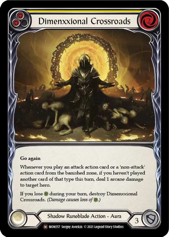 Card: Dimenxxional Crossroads (yel)