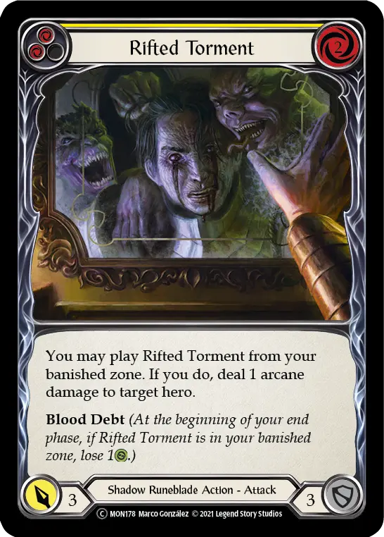 Card: Rifted Torment (yel)