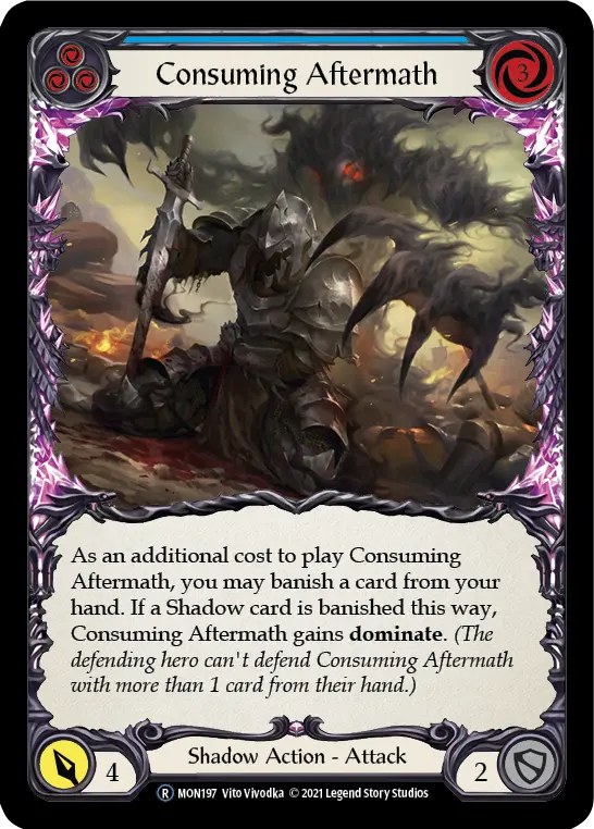 Card: Consuming Aftermath (blu)