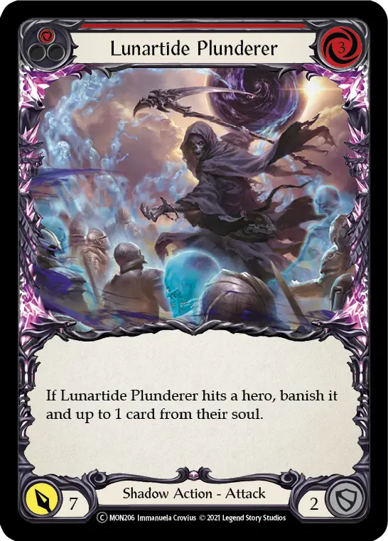 Card: Lunartide Plunderer (red)