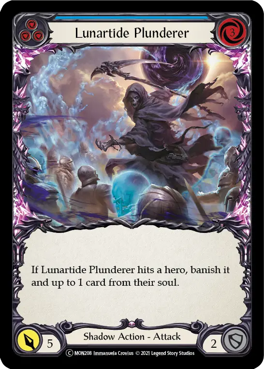 Card: Lunartide Plunderer (blu)