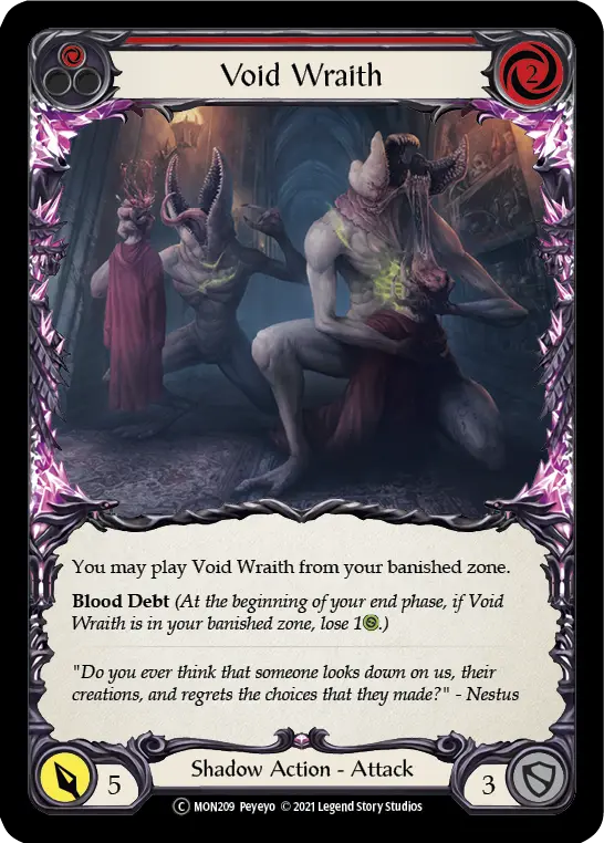 Card: Void Wraith (red)