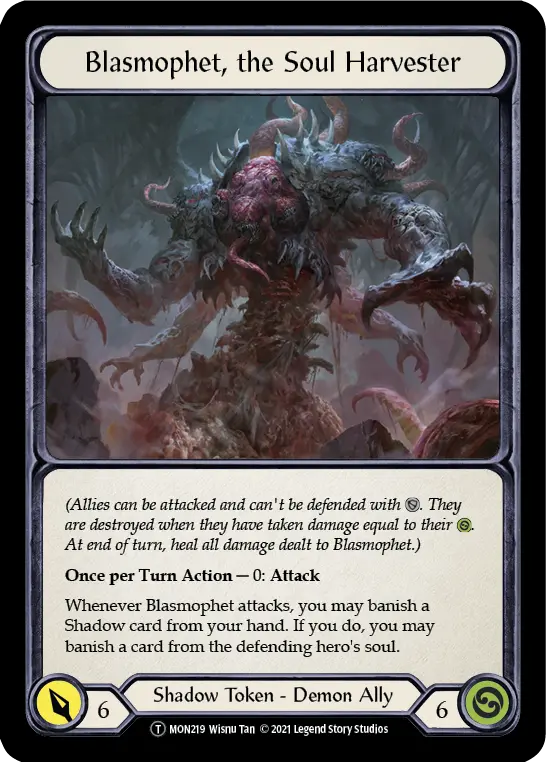 Card: Blasmophet, the Soul Harvester