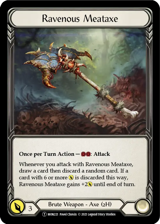 Card: Ravenous Meataxe