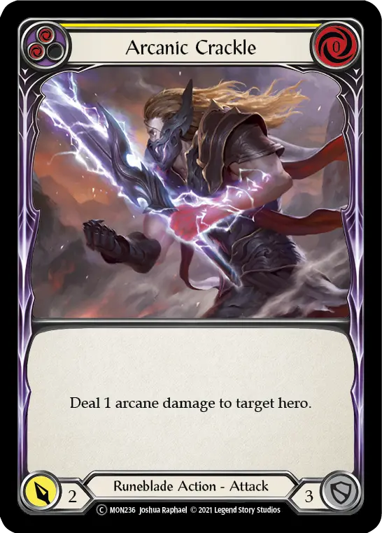 Card: Arcanic Crackle (yel)