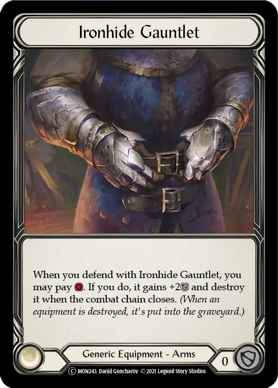 Card: Ironhide Gauntlet