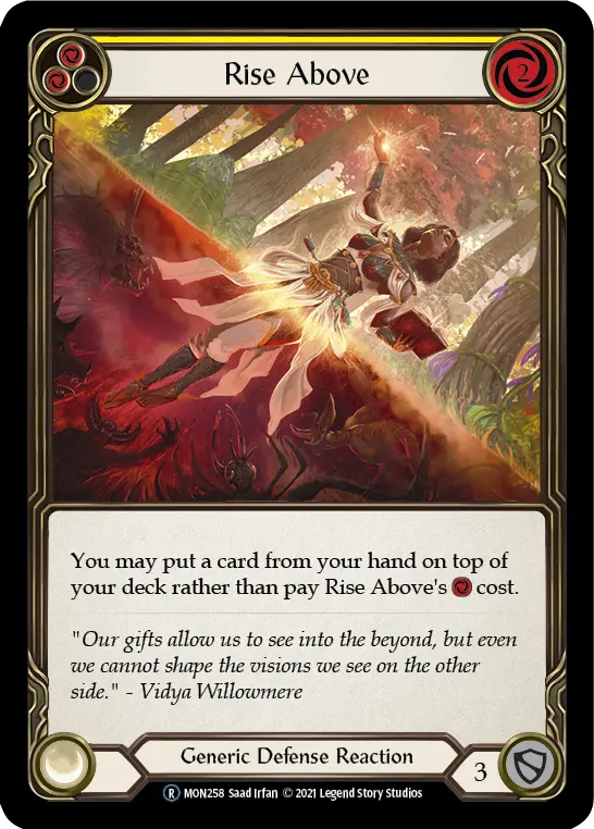 Card: Rise Above (yel)