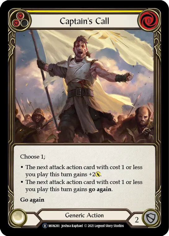 Card: Captain's Call (yel)