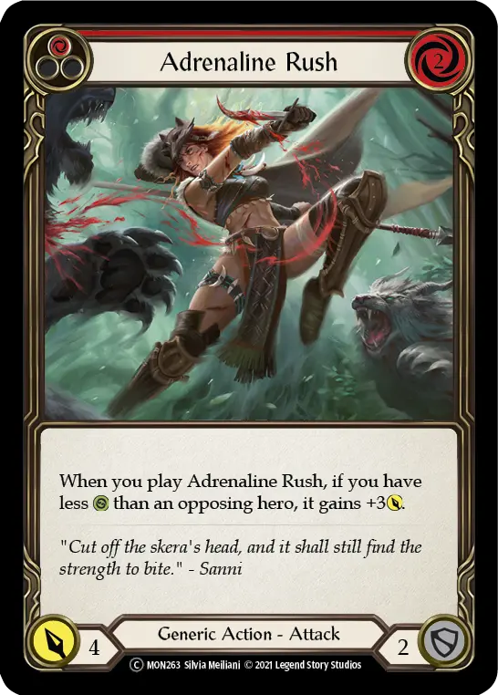 Card: Adrenaline Rush (red)