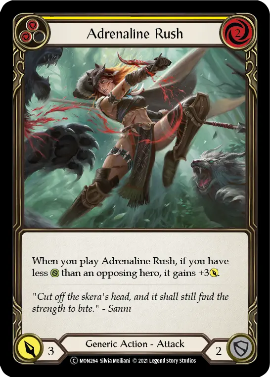 Card: Adrenaline Rush (yel)