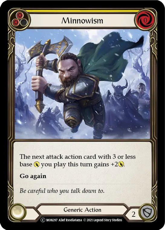 Card: Minnowism (yel)