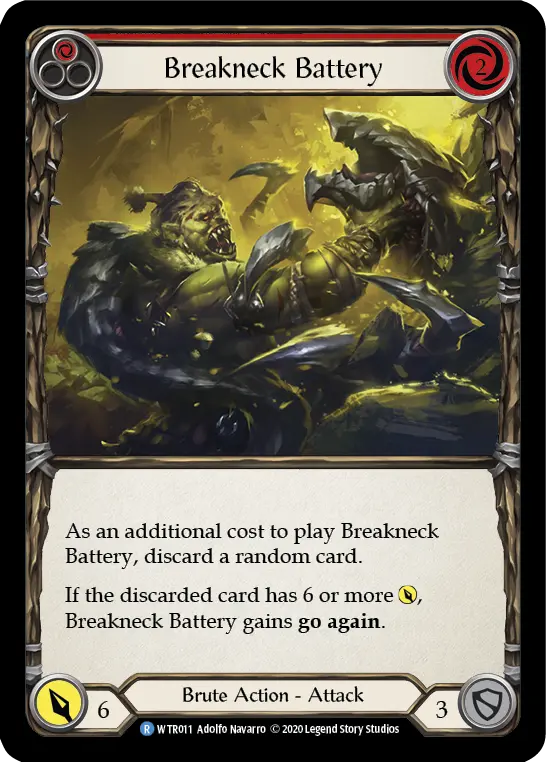 Card: Breakneck Battery (red)