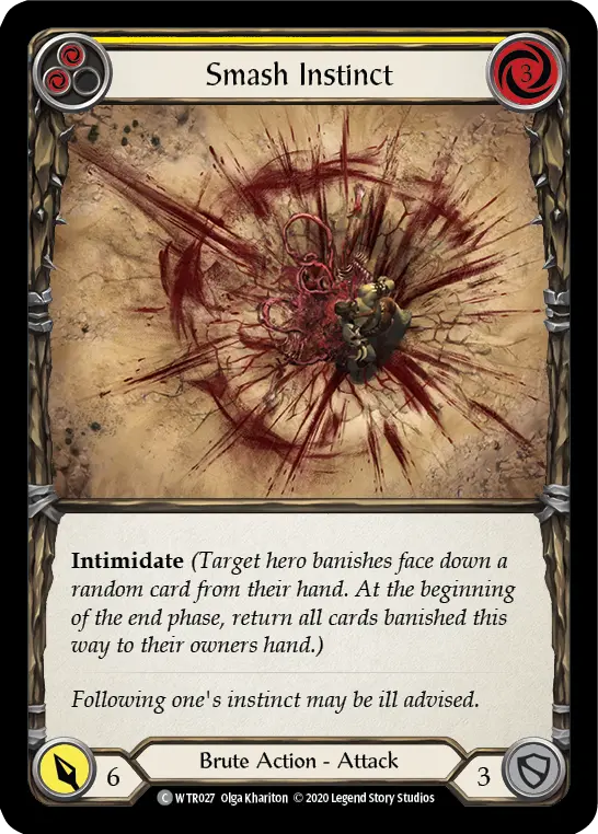 Card: Smash Instinct (yel)