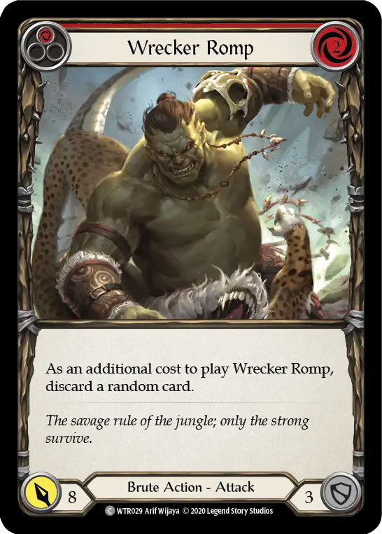 Card: Wrecker Romp (red)