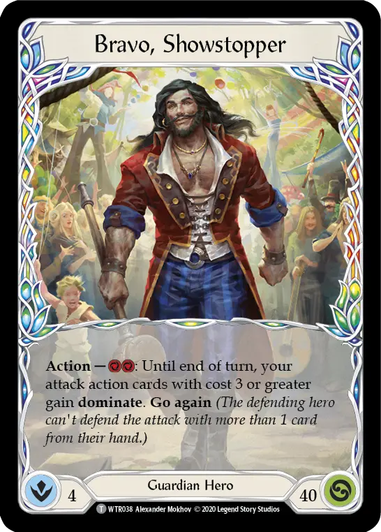 Card: Bravo, Showstopper