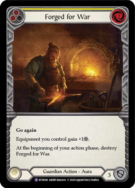 Card: Forged for War (yel)