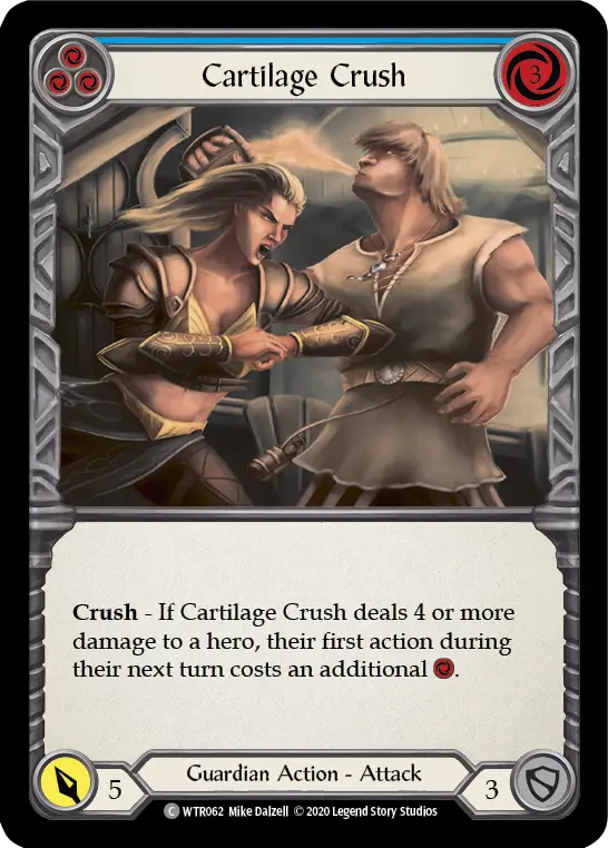 Card: Cartilage Crush (blu)